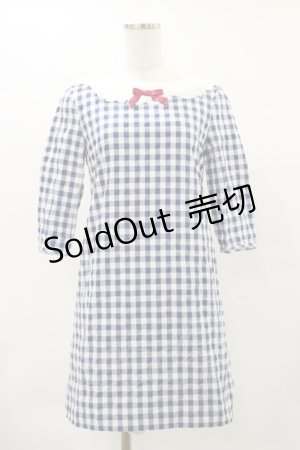 画像: MILK / Sassyワンピース  ブルー H-25-04-25-077-ML-OP-KB-ZH