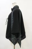 画像3: Qutie Frash / 2023-宵鶴-ポンチョ  黒 H-25-04-25-013-QU-JA-KB-ZT147 (3)