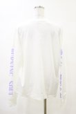 画像2: ACDC RAG / くまきちロングスリーブTシャツ  白 H-25-04-25-022-PU-TO-KB-ZH (2)