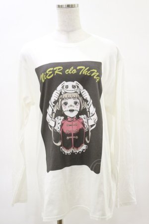 画像: NieR Clothing / COTTON LONG CUTSEW  白 H-25-04-25-029-PU-TO-KB-ZH