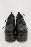 画像1: YOSUKE / 厚底レースアップシューズ M ブラック H-25-04-26-001-PU-SH-NS-ZH (1)