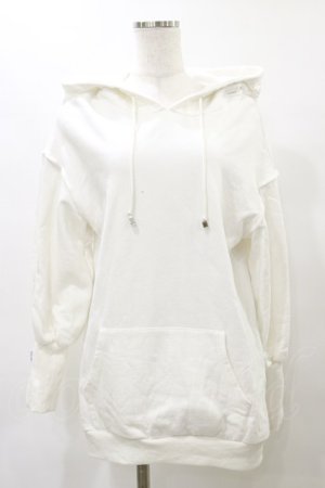 画像: Melt the lady / フードパーカー Free オフ H-25-04-26-050-PU-TO-NS-ZH