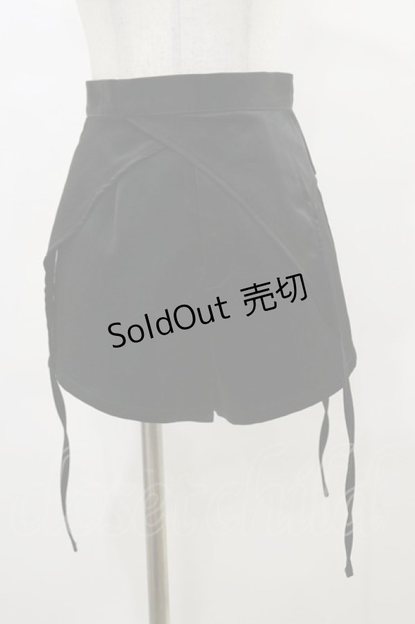 画像1: Melt the lady / ショートパンツ S ブラック H-25-04-26-060-PU-PA-NS-ZH (1)