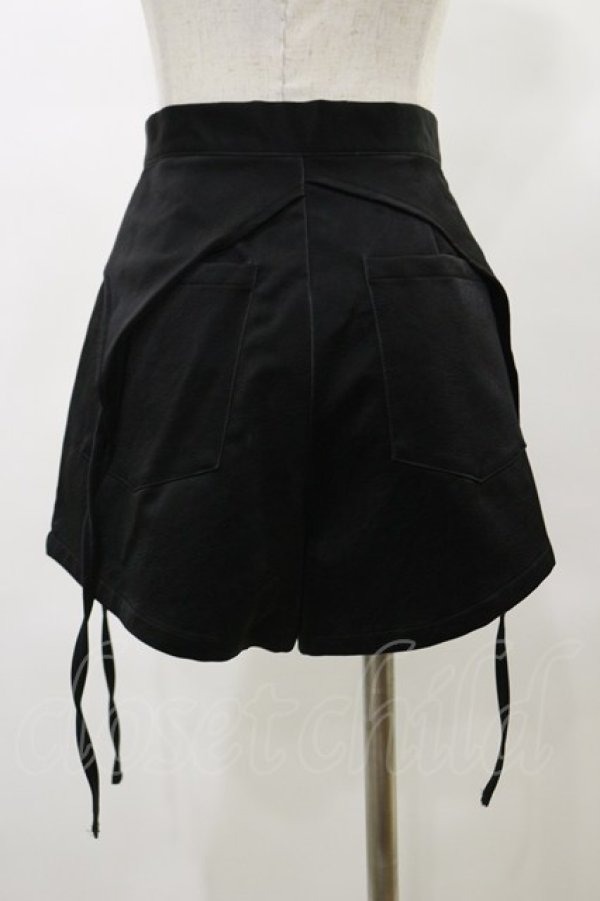 画像2: Melt the lady / ショートパンツ S ブラック H-25-04-26-060-PU-PA-NS-ZH (2)