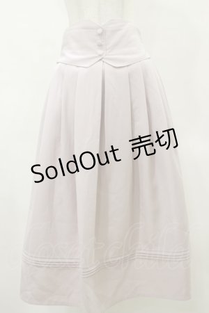 画像: axes femme / ベルト付風スカート L ピンク H-25-04-26-068-AX-SK-NS-ZH