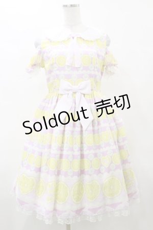 画像: Angelic Pretty / Lemonade Floatワンピース Free ピンク H-25-04-26-075-AP-OP-NS-ZH