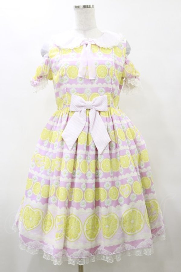 画像1: Angelic Pretty / Lemonade Floatワンピース Free ピンク H-25-04-26-075-AP-OP-NS-ZH (1)