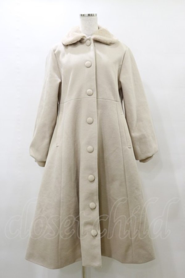 画像1: m petit by misako / ロングコート L オフ H-25-04-26-079-LO-CO-NS-ZT0430H (1)