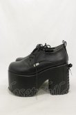 画像2: YOSUKE / 厚底レースアップシューズ M ブラック H-25-04-26-001-PU-SH-NS-ZH (2)