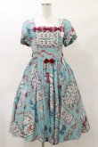 画像1: Dark Star Island（海外ロリータブランド） / Antique Tea Partyワンピース S ブルー H-25-04-26-018-LO-OP-NS-ZH (1)