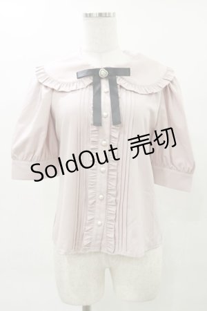 画像: Ank Rouge / タックブラウス M ピンク H-25-04-26-027-CA-BL-NS-ZH