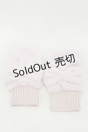 画像: m petit by misako / ハンドウォーマー  ピンク H-25-04-26-005-LO-AC-NS-ZT273