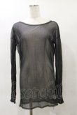 画像1: Melt the lady / ロゴプレートシアートップス Free ブラック H-25-04-26-041-PU-TO-NS-ZH (1)