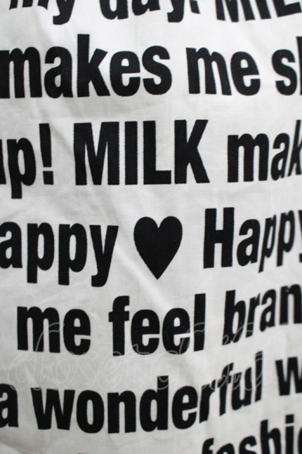 画像4: MILK / Messageキャミワンピース  ブラックプリント H-25-04-27-027-ML-OP-KB-ZH (4)