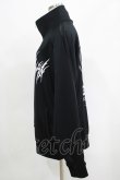 画像2: KRY CLOTHING / プリントZIPジャージ  黒 H-25-04-27-055-EL-TO-KB-ZH (2)