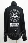 画像3: KRY CLOTHING / プリントZIPジャージ  黒 H-25-04-27-055-EL-TO-KB-ZH (3)