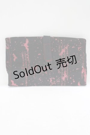 画像: h.NAOTO / トラベルポーチ  黒×赤 H-25-04-27-072-HN-ZA-KB-ZH