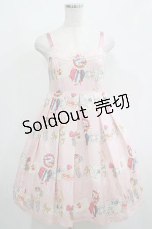 画像: Emily Temple cute / フェイバリットノースリーブワンピース  ピンク H-25-04-27-012-ET-OP-KB-ZH