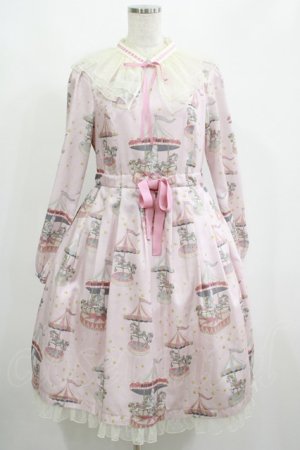 画像: Melody BasKet / Etoile Carrouselワンピース  ピンク H-25-04-27-002-LO-OP-KB-ZH