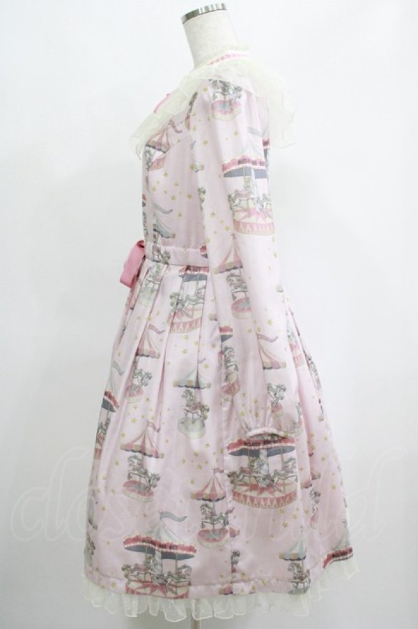 画像2: Melody BasKet / Etoile Carrouselワンピース  ピンク H-25-04-27-002-LO-OP-KB-ZH (2)
