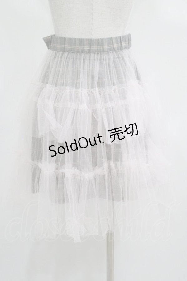 画像3: MILK / スワンスカート  チェック×ピンク H-25-08-10-020-ML-SK-KB-ZH (3)