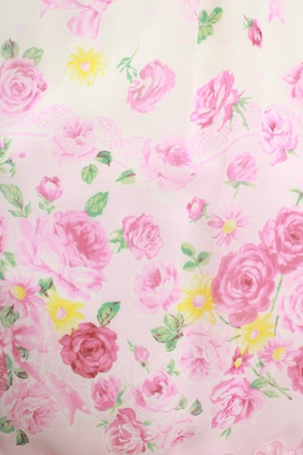 画像4: Angelic Pretty / Powder Roseフリルジャンパースカート Free シロ H-25-04-28-003-AP-OP-NS-ZH (4)