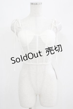 画像: Melt the lady / ビスチェ Free オフ H-25-04-28-046-PU-TO-NS-ZH