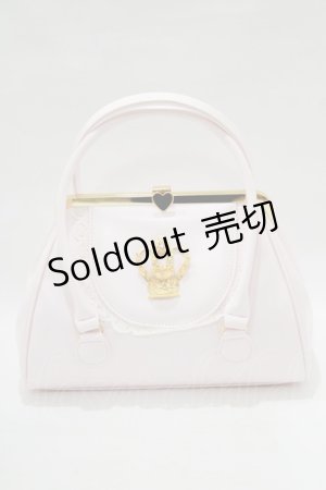 画像: BABY,THE STARS SHINE BRIGHT / 王冠ガマ口BAG  ピンク H-25-04-28-048-BA-BG-NS-ZH