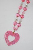 画像1: Angelic Pretty / Decoration Heartネックレス  ピンク H-25-04-28-066-AP-AC-NS-ZH (1)