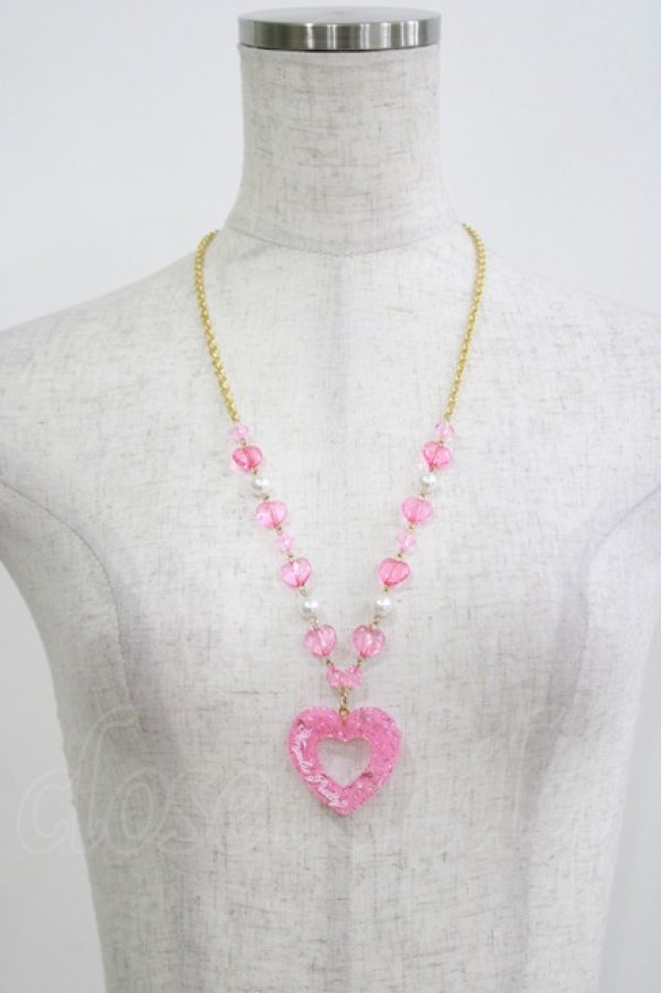 画像2: Angelic Pretty / Decoration Heartネックレス  ピンク H-25-04-28-066-AP-AC-NS-ZH (2)