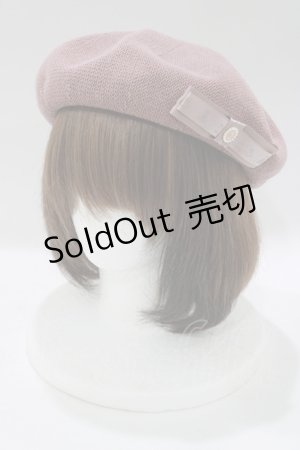 画像: m petit by misako / NINA's AMカメオベレー  ピンク H-25-04-28-073-LO-AC-NS-ZH