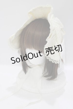 画像: axes femme kawaii / メアリーハーフボンネット  アイボリ‐ H-25-04-28-078-AX-AC-NS-ZH