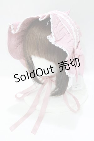 画像: axes femme kawaii / メアリーハーフボンネット  ピンク H-25-04-28-080-AX-AC-NS-ZH