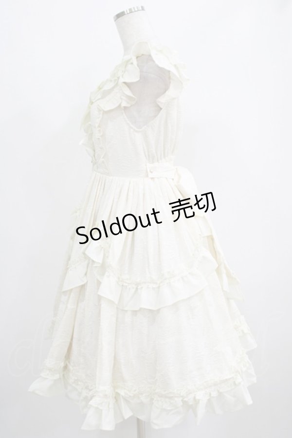 画像2: axes femme kawaii / レディローズジャンスカ M アイボリー H-25-04-28-010-AX-OP-NS-ZH (2)