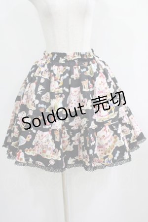 画像: metamorphose / おかしのお家ミニスカート Free ブラック H-25-04-28-016-ME-SK-NS-ZH