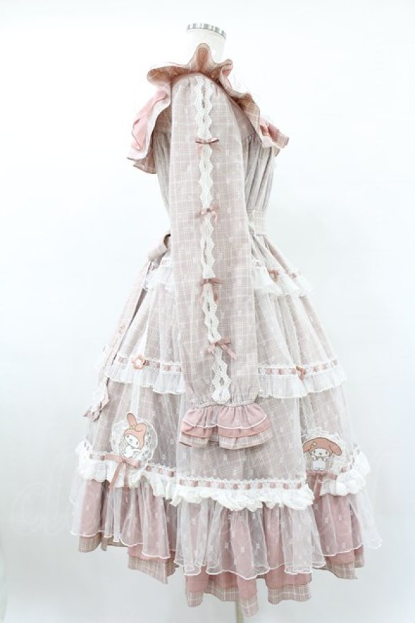 画像3: Hoshibako Works / Sanrio characters x HoshibakoWorksコラボレーションワンピース Free ピンク/マイメロディ H-25-04-29-044-0-OP-NS-ZH (3)