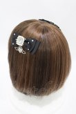 画像2: Lovely Tency / 眞白ありすコラボ/ビジューリボンクリップ  ブラック H-25-04-29-006-0-AC-NS-ZH (2)
