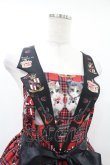 画像4: Royal Princess Alice / PUNK CATジャンパースカート（ロング丈） Free レッド H-25-04-29-046-LO-OP-NS-ZH (4)