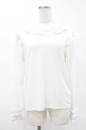 画像: axes femme kawaii / フリルリボンカットプル M オフ H-25-04-29-055-AX-TO-NS-ZH