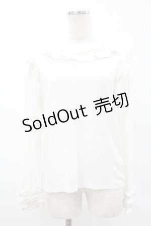 画像: axes femme kawaii / フリルリボンカットプル M オフ H-25-04-29-055-AX-TO-NS-ZH