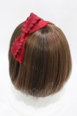 画像2: m petit by misako / TT*AMリボンカチューシャ  レッド H-25-04-29-007-LO-AC-NS-ZH (2)