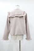 画像2: m petit by misako / セーラー襟ショートコート L ピンク H-25-04-29-058-LO-CO-NS-ZH (2)