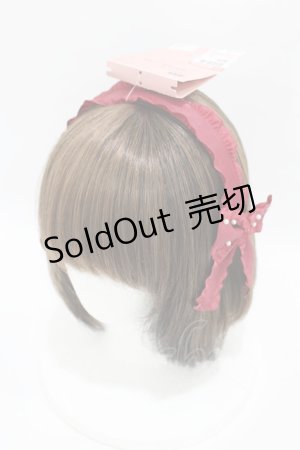 画像: m petit by misako / TT*AMPLカチューシャ  レッド H-25-04-29-008-LO-AC-NS-ZH