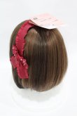画像2: m petit by misako / TT*AMPLカチューシャ  レッド H-25-04-29-008-LO-AC-NS-ZH (2)