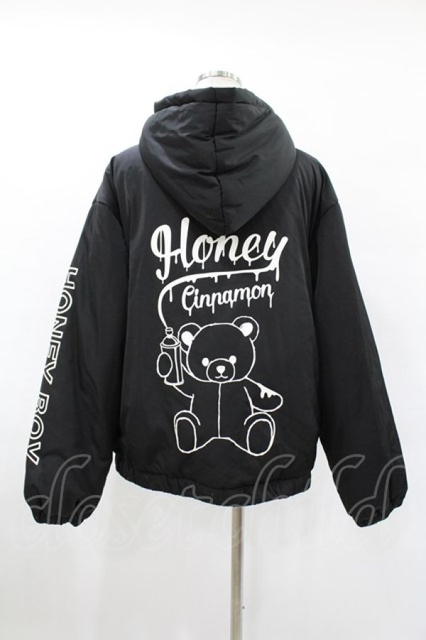 画像2: Honey Cinnamon / シナモンブルゾン Free ブラック H-25-04-29-064-LO-JA-NS-ZH (2)