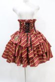 画像1: ATELIER PIERROT / ハリー・ポッター フリルコルセットスカート  グリフィンドール（レッド） H-25-04-29-1004-EL-SK-KB-ZH (1)