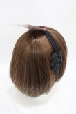 画像2: m petit by misako / TT*AMリボンカチューシャ  ブラック H-25-04-29-010-LO-AC-NS-ZH (2)