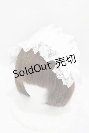 画像: Lovely Tency / 眞白ありすコラボ/ヘッドドレス  オフ H-25-04-29-012-0-AC-NS-ZH