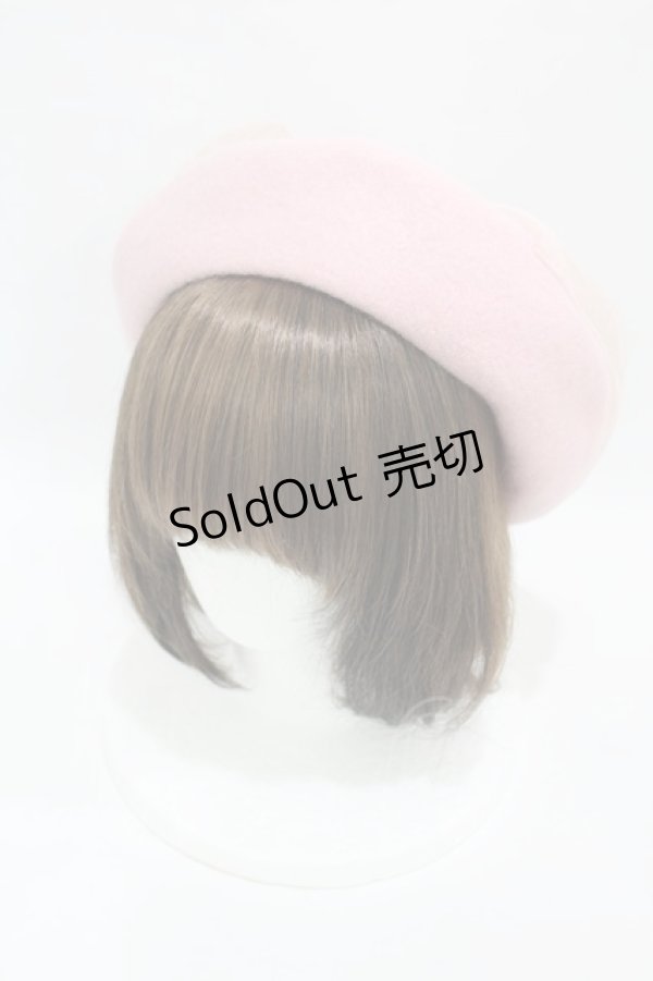 画像1: m petit by misako / NINA' Sコラボ リボンベレー  ピンク H-25-04-29-002-LO-AC-NS-ZH (1)