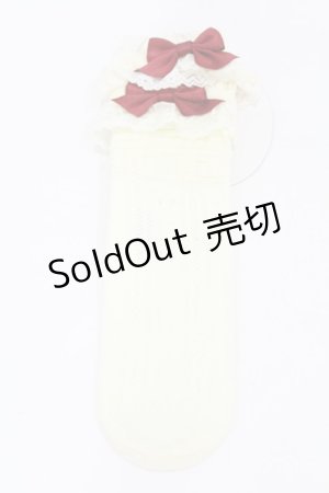 画像: To Alice / ヴィンテージドールソックス  アイボリー H-25-04-29-021-LO-ZA-NS-ZH